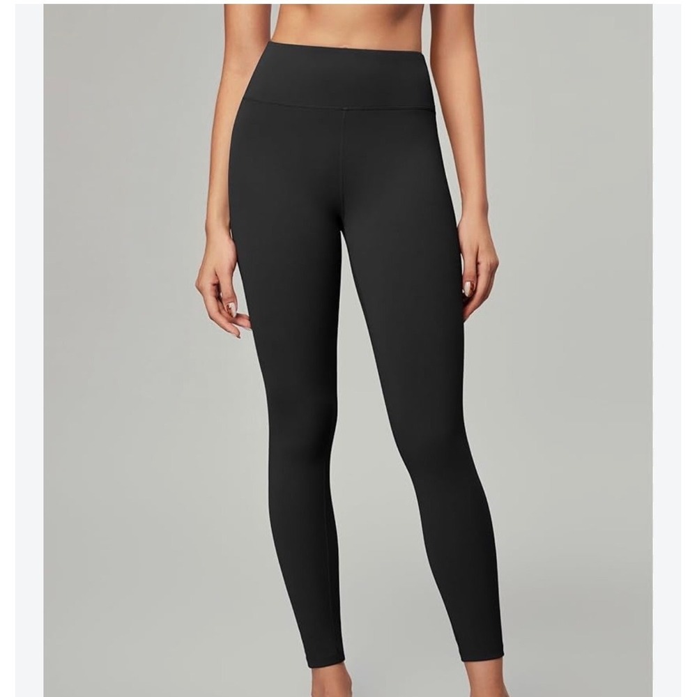 IUGA Black High Waisted Leggings with Pockets Yoga Pants Womens Medium